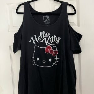 Torrid 2X hello kitty cold shoulder